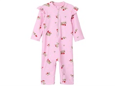 Name It swimsuit fragrant lilac with strawberries UPF 50+  